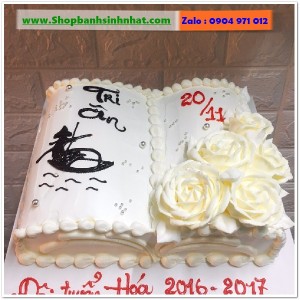 Bánh Sinh Nhật Cuốn Sách - RT37